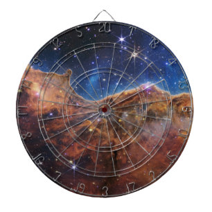 Cosmic Cliffs Carina Nebula Space Webb Telescope  Dartboard