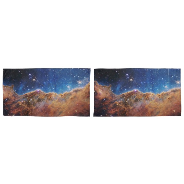 Cosmic Cliffs Carina Nebula Space Webb Telescope  Pillowcase (Front-Set)