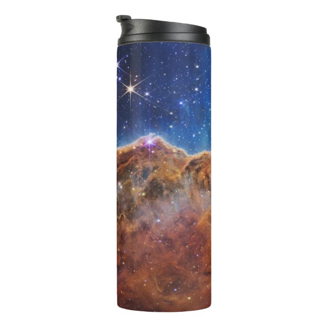 Cosmic Cliffs Carina Nebula Space Webb Telescope  Thermal Tumbler (Rotated Right)