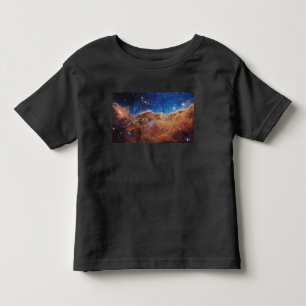 Cosmic Cliffs Carina Nebula Space Webb Telescope  Toddler T-Shirt