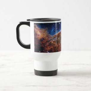Cosmic Cliffs Carina Nebula Space Webb Telescope Travel Mug