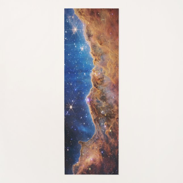 Cosmic Cliffs Carina Nebula Space Webb Telescope  Yoga Mat (Front)