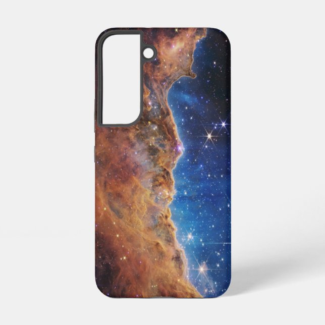 "Cosmic Cliffs" customisable Samsung phone case (Back)