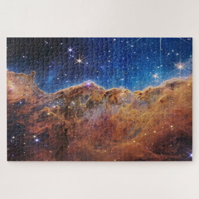 Cosmic Cliffs in the Carina Nebula | James Webb | Jigsaw Puzzle (Horizontal)