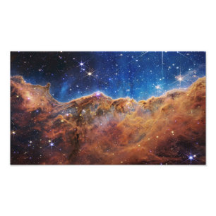 Cosmic Cliffs in the Carina Nebula James Webb Photo Print
