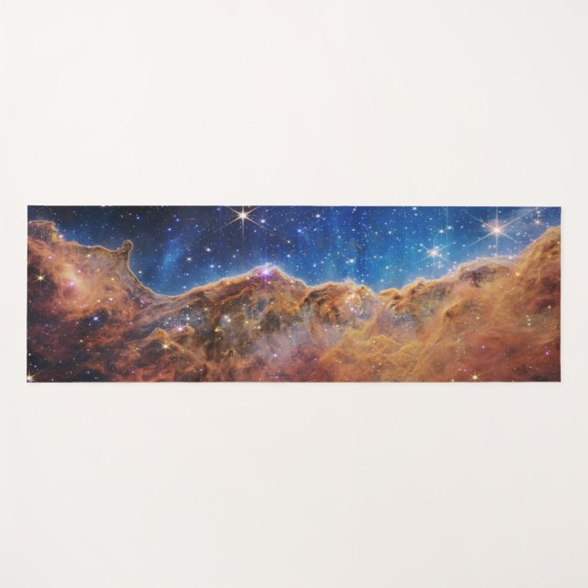 Cosmic Cliffs in the Carina Nebula | James Webb | Yoga Mat (Front (Horizontal))
