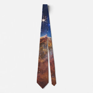 Cosmic Cliffs in the Carina Nebula Tie