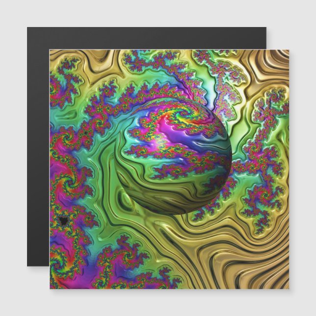 Cosmic Cloudstorm Magnetic Card (Front/Back)