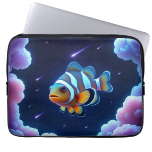 Cosmic Clownfish Laptop Sleeve