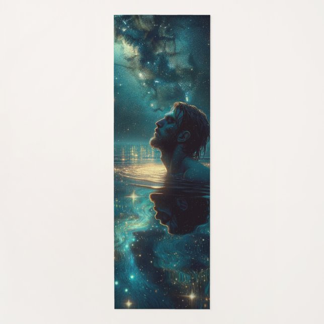 Cosmic Contemption Yoga Mat (Front)