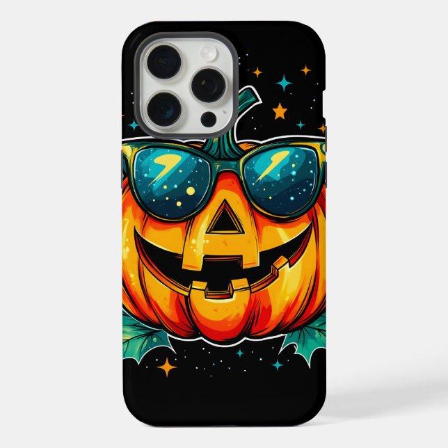 Cosmic Cool Jack-O-Space iPhone Case (Back)