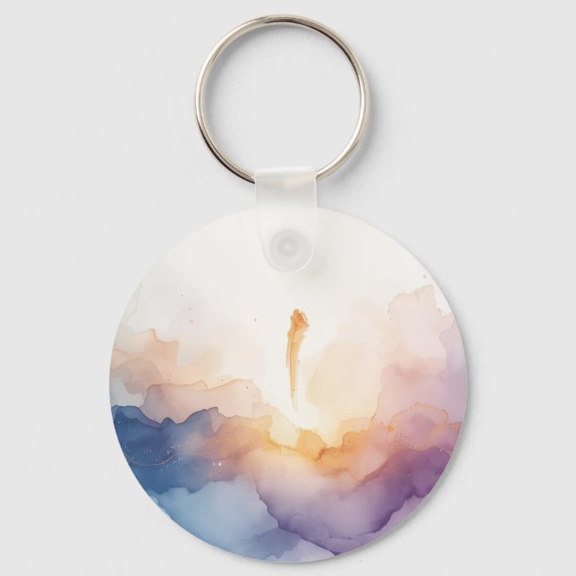 Cosmic Creation Burst Key Ring (Front)