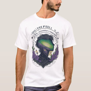 Cosmic Creation: Universe T-shirt Design