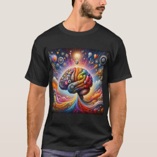 Cosmic Creativity Unleashed: Brain Powers T-Shirt