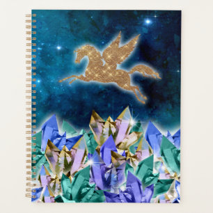 Cosmic Crystals Unicorn Planner