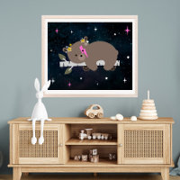Cosmic Cub Sleepy Wild One Pink Girl Nursery