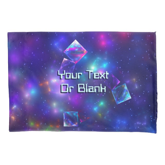 Cosmic Cubes Pillowcase (Front)