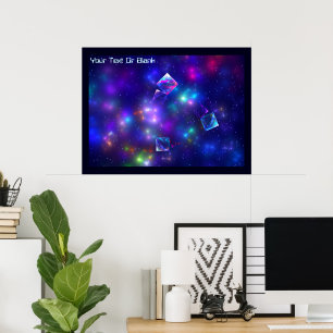 Cosmic Cubes Poster