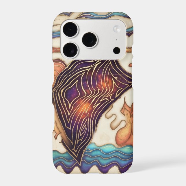 Cosmic Currents: Abstract Nebula Flow (Back)