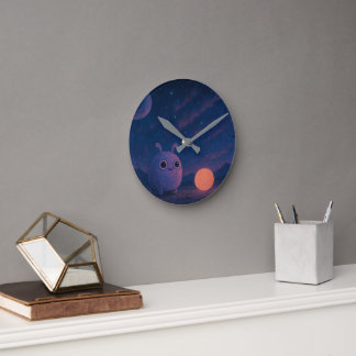 Cosmic Cutie Wall Clock