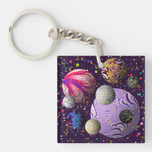 Cosmic Delight Key Ring