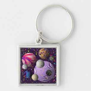 Cosmic Delight Key Ring