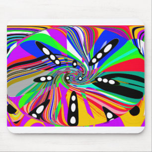 Cosmic dice art mouse mat