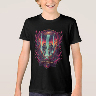 Cosmic Discovery Astronaut Galaxy Adventure Tri-Blend Shirt