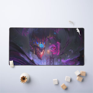 Cosmic Dragon Gaming Desk Mat Customisable