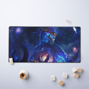 Cosmic Dragon Gaming Desk Mat Customisable