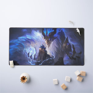 Cosmic Dragon Gaming Desk Mat Customisable