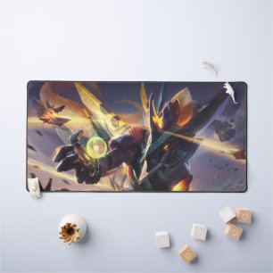 Cosmic Dragon Gaming Desk Mat Customisable