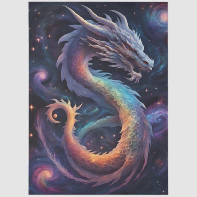 cosmic dragon tissue paper (Front)