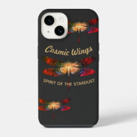 Cosmic Dragonfly • Galaxy Wings & Nebula Trails