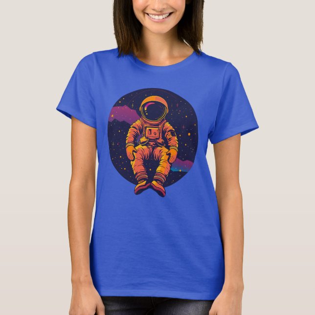 Cosmic Dreamer Astronaut T-Shirt – Explore (Front)