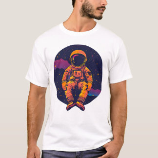 Cosmic Dreamer Astronaut T-Shirt – Explore