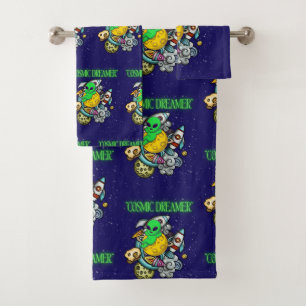 cosmic dreamer bath towel set