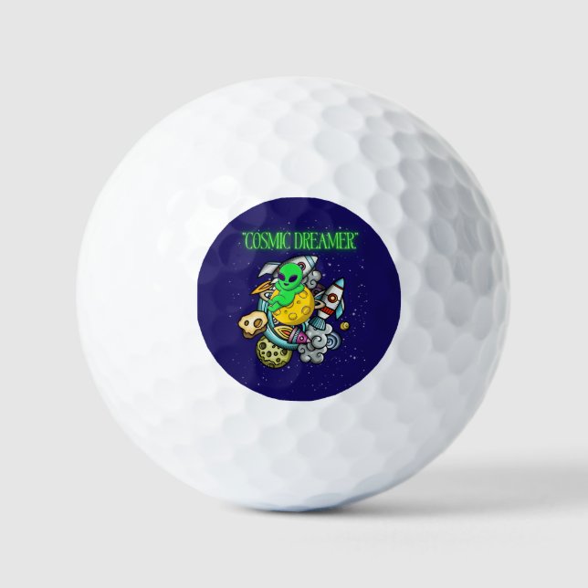 cosmic dreamer golf balls (Front)