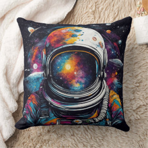 Cosmic Dreams - An Artistic Journey to the Stars Cushion