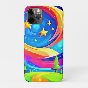 Cosmic Dreamscape: A Celestial Adventure iPhone 11 Pro Case