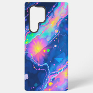 Cosmic Dreamscape colorful abstract fantasy art Samsung Galaxy Case