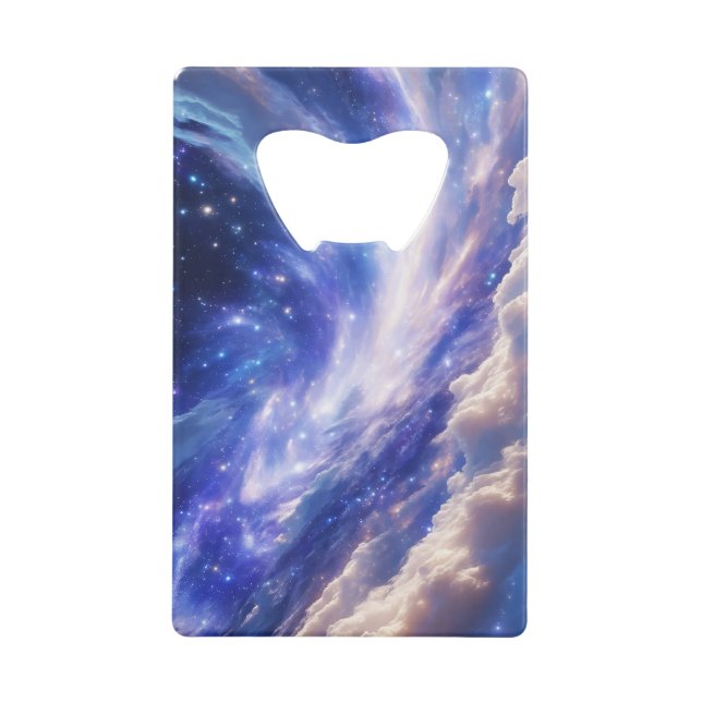 Cosmic Dreamscape: Swirling Nebula & Starry Night (Front)