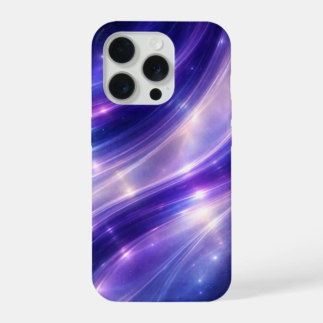 Cosmic Drift Holographic Gradient Phone Case (Back)