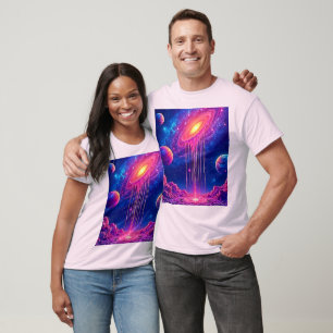 Cosmic Drip: Galaxy's Sweet Essence T-Shirt