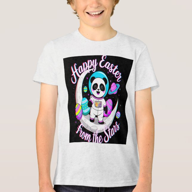 Cosmic Easter Celebrations Tri-Blend Shirt (Front)