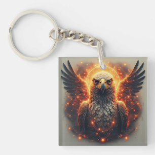 🦅 Cosmic Energy Eagle Vision Charm 🦅 Key Ring