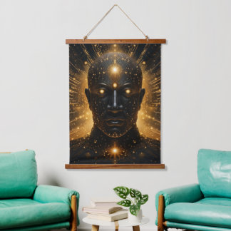 Cosmic Enlightenment Hanging Tapestry