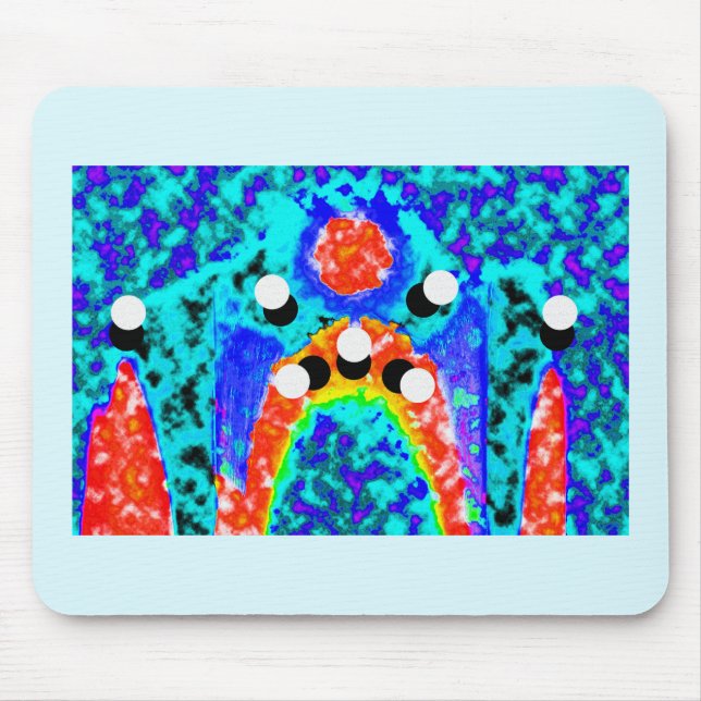 Cosmic event art mouse mat (Front)