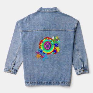 Cosmic Explosion Denim Jacket