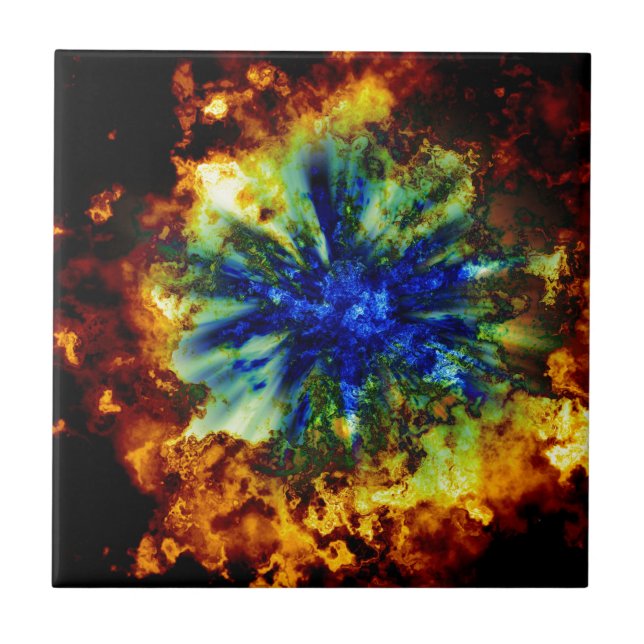 Cosmic Explosion Tile (Front)